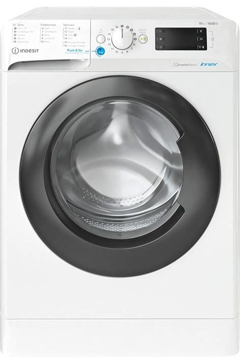 lave linge hublot indesit bwe101685xwkfrn|Machine à laver, Lave.